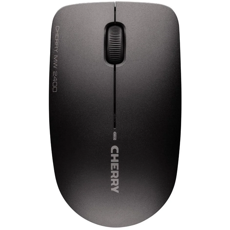 CHERRY Mouse MW 2400 black   optisch   3 Tasten   Wireless Tastaturen & Maeuse