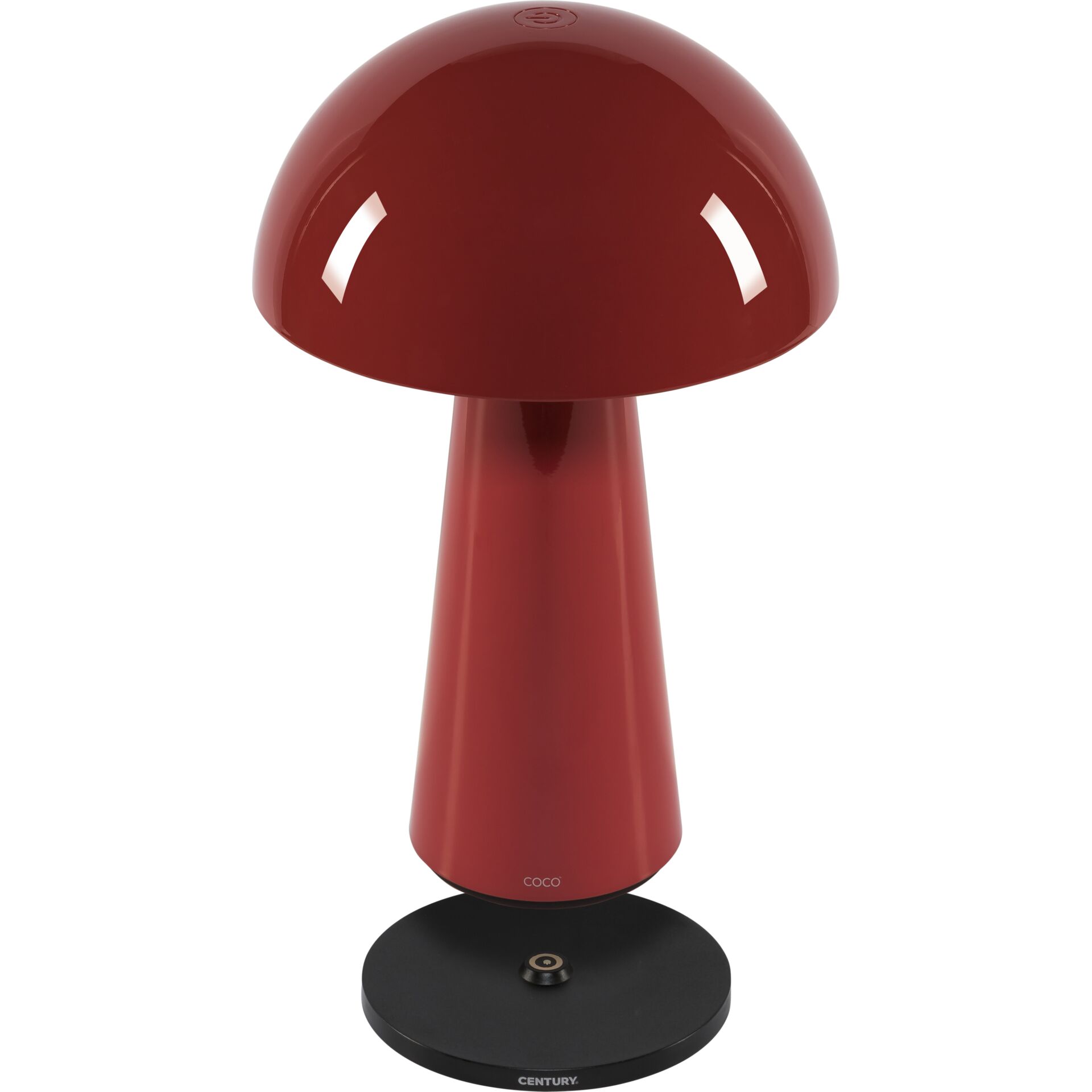 Century LED Tischlampe COCO rot 1 5W 2700K 100 Lumen Dimm  IP44 Saugroboter