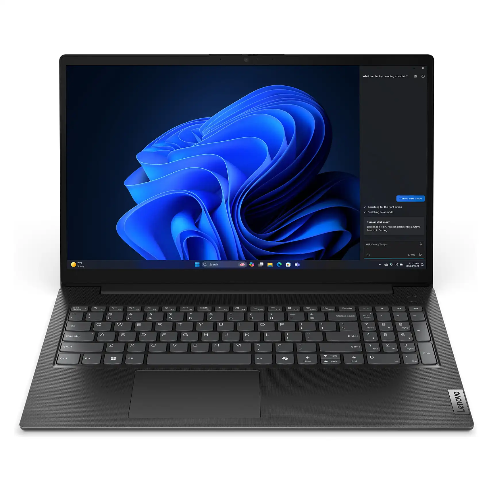 Lenovo V15 G5 IRL Intel  Core  i3 i3 1315U Laptop 39 6 cm  15 6   Full HD 8 GB DDR5 SDRAM 512 GB SSD Wi Fi 6  802 11ax  Windows 11 Home Deutsch Schwarz Notebooks & E-Book Reader