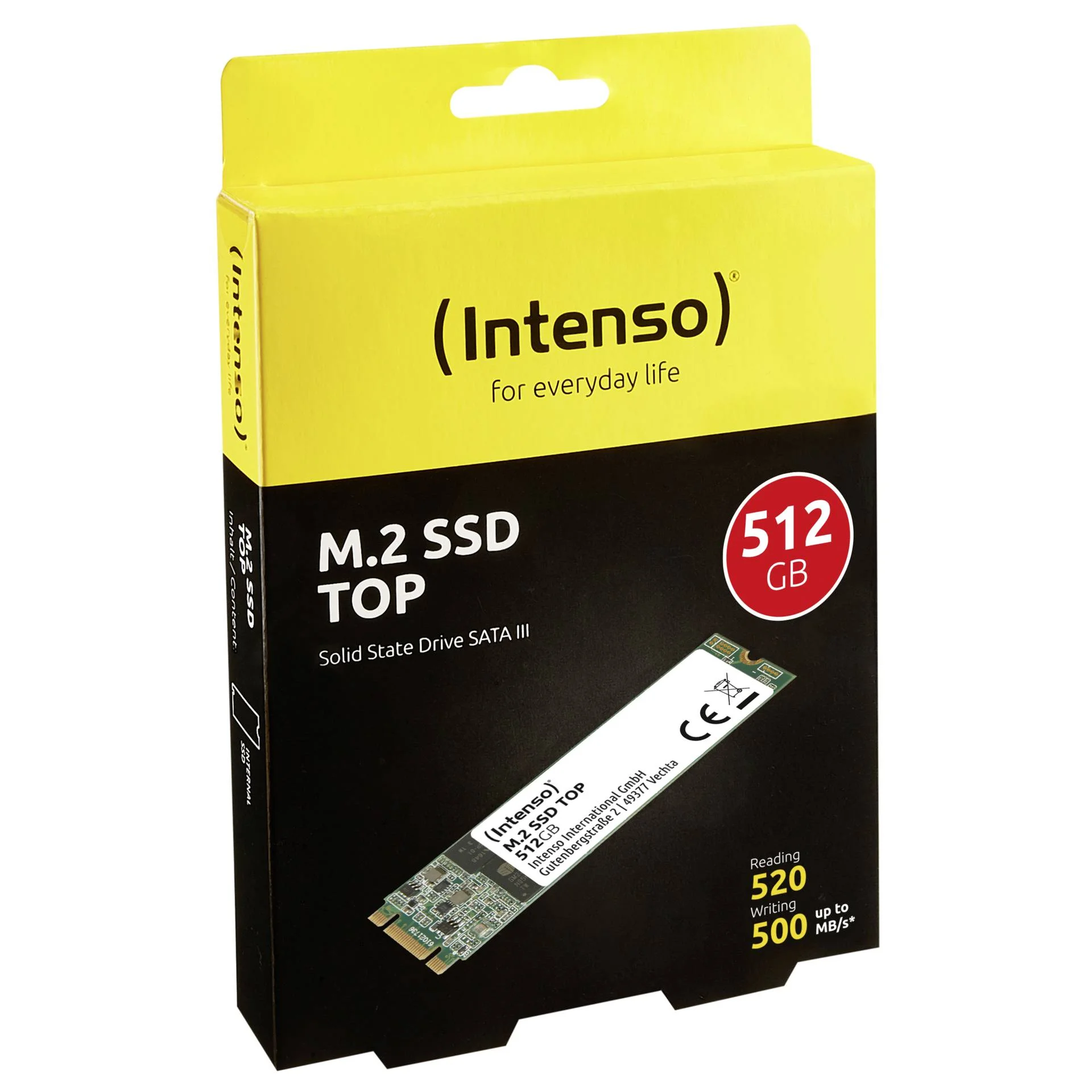 Intenso M 2 512GB Top Performance Speichermedien