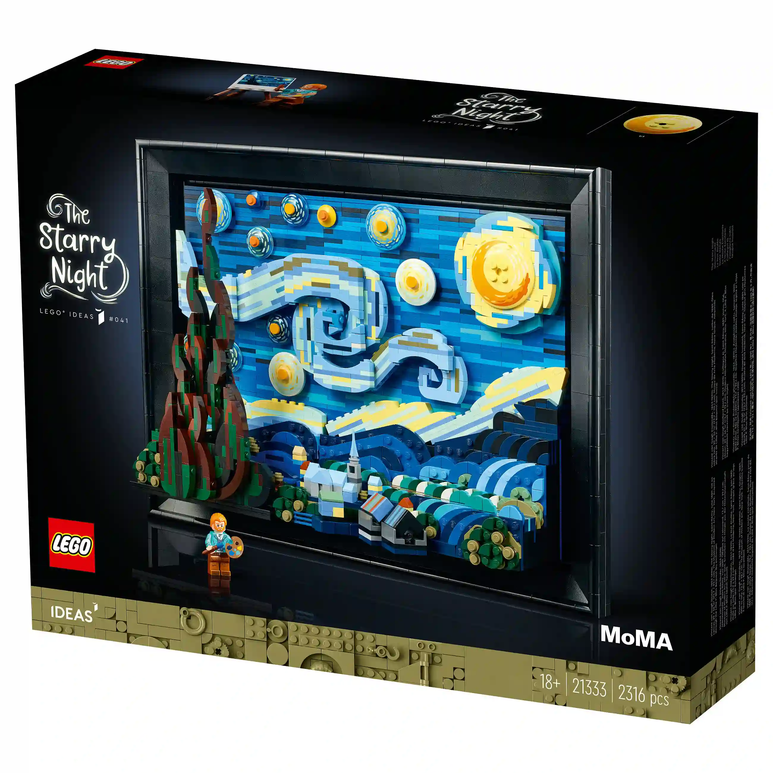 LEGO Ideas   Vincent van Gogh   Sternennacht Spielwaren