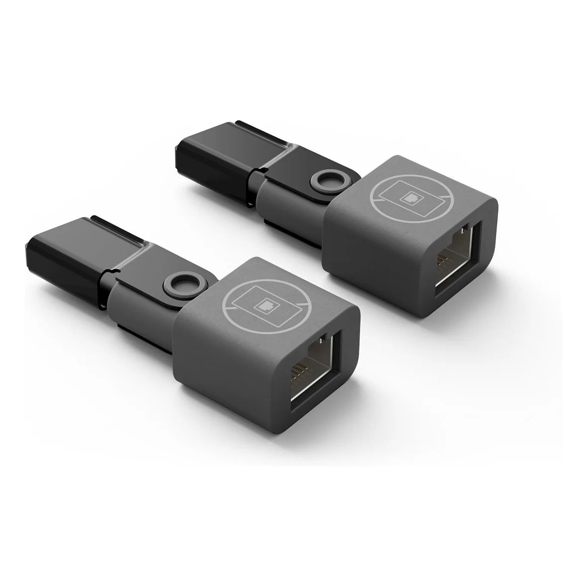 Logitech 21 5cm Netzwerkkoppler fuer Rally Bar  2 Pack  PC-Zubehoer