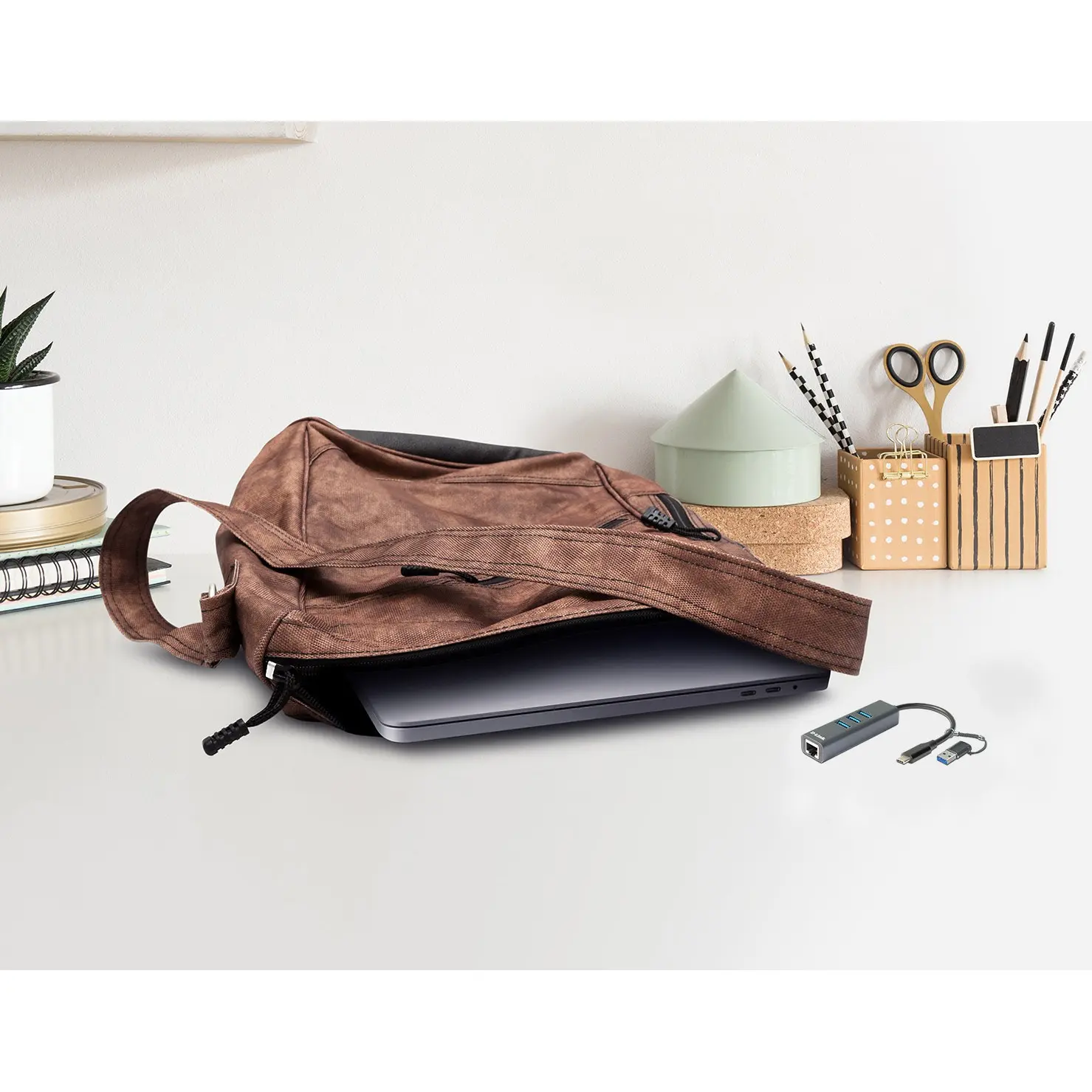 D Link DUB 2332 laptop dockingstation   portreplikator Kabelgebunden USB Typ C Grau Netzwerk