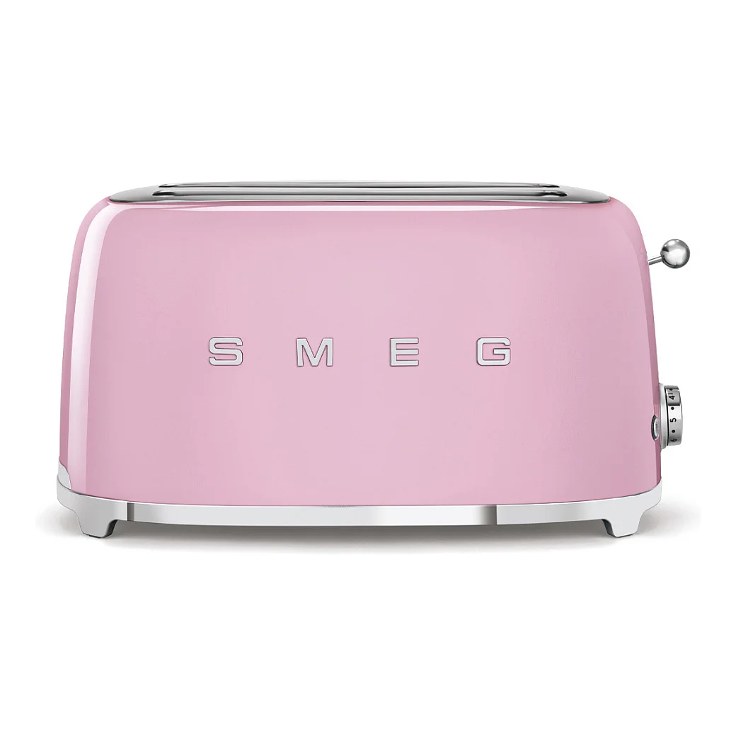 SMEG toaster 50 s style   4 toast s pink Kuechenkleingeraete