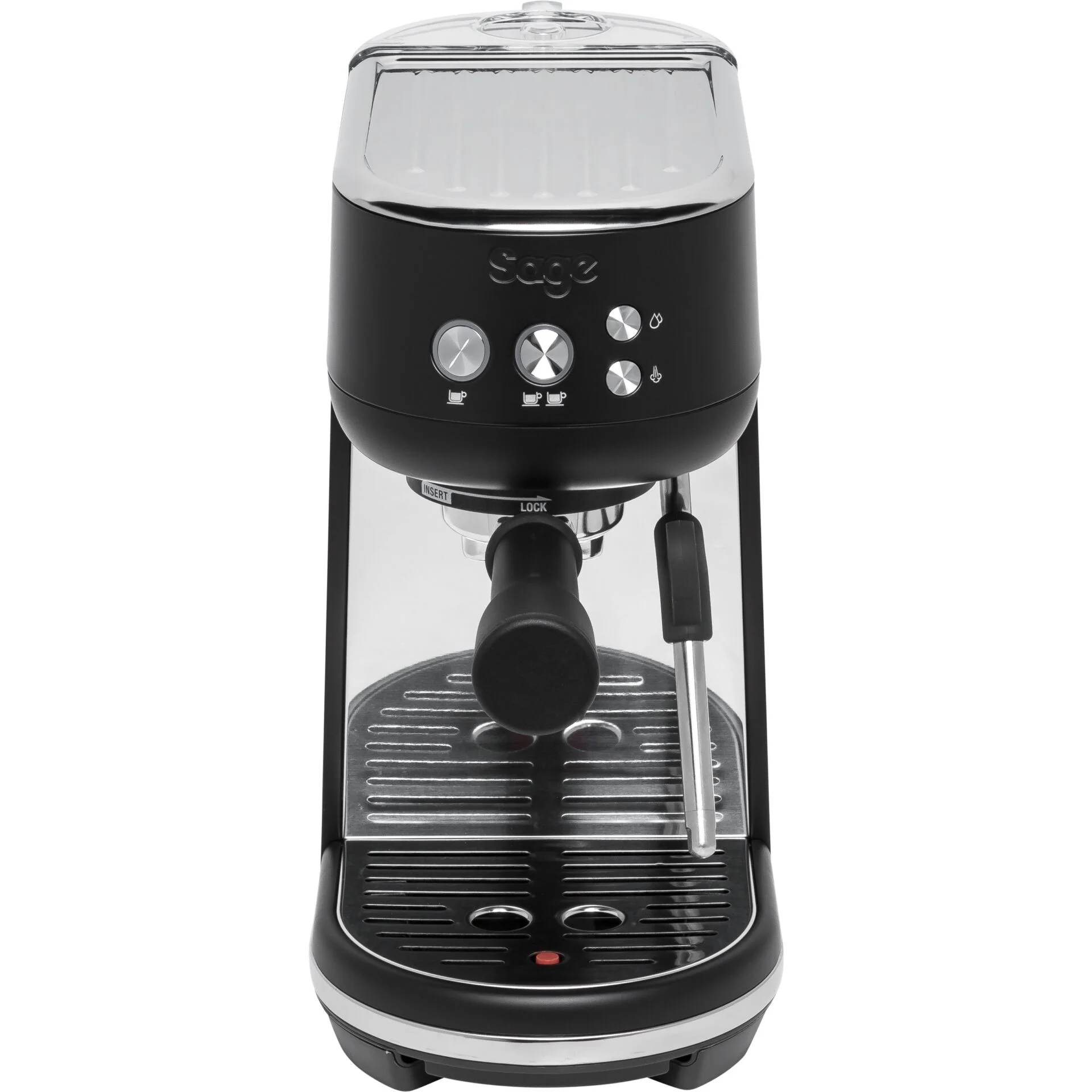 Sage Espresso Maschine the Bambino black Siebtraegermaschinen
