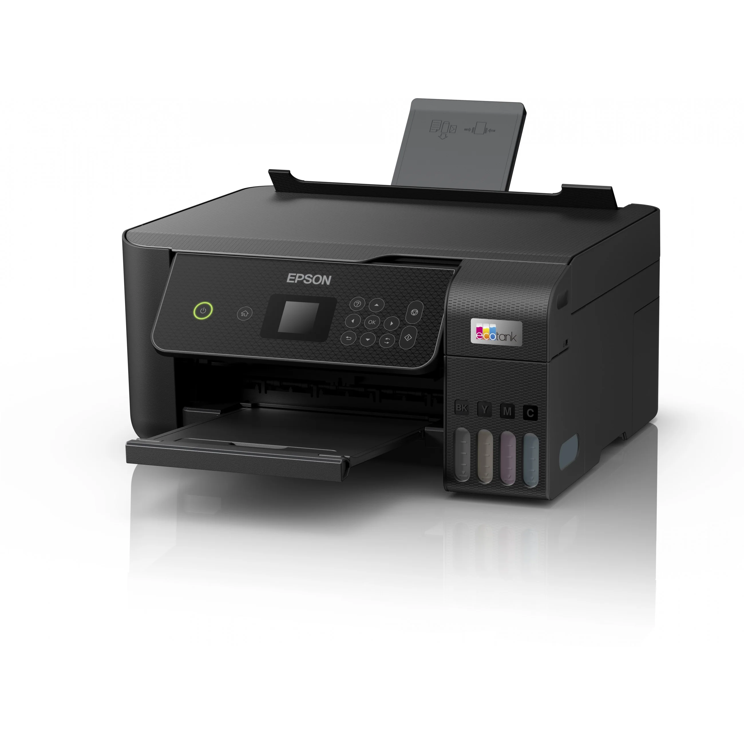 Epson T EcoTank ET 2870 Tinte Multifunktionsdrucker 3in1 A4 WiFi WiFi direct ADF Duplex Drucker & Scanner