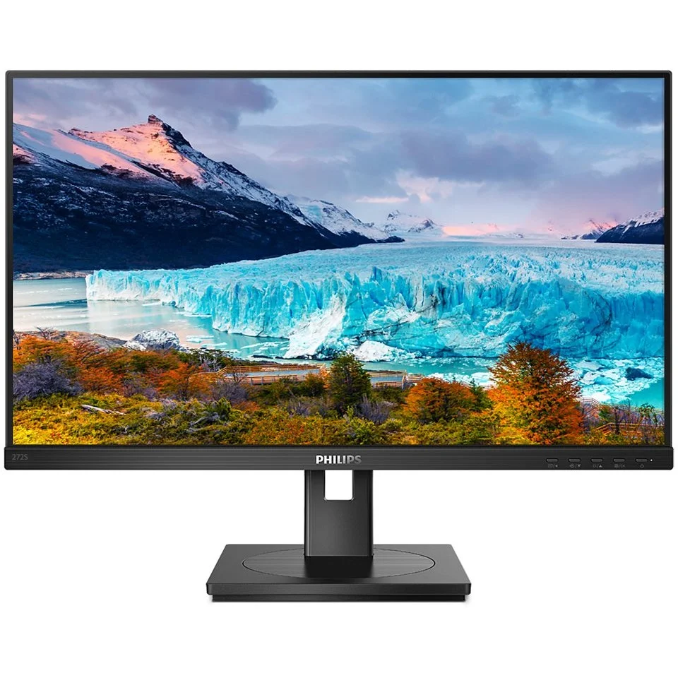 Philips S Line 272S1AE 00 Computerbildschirm 68 6 cm  27   1920 x 1080 Pixel Full HD LCD Schwarz Monitore