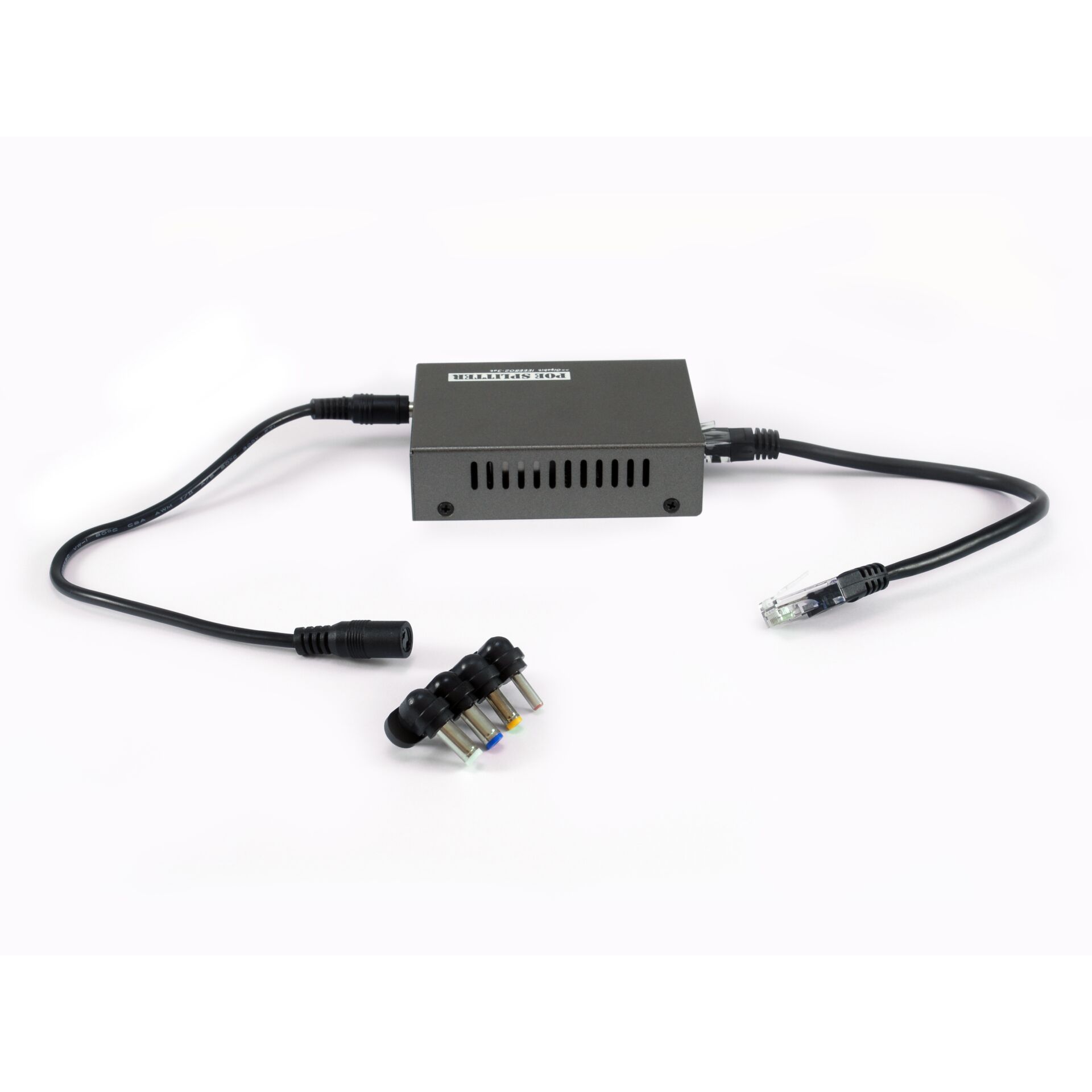 LevelOne 5 12V DC Gigabit PoE Plus Splitter Netzwerk