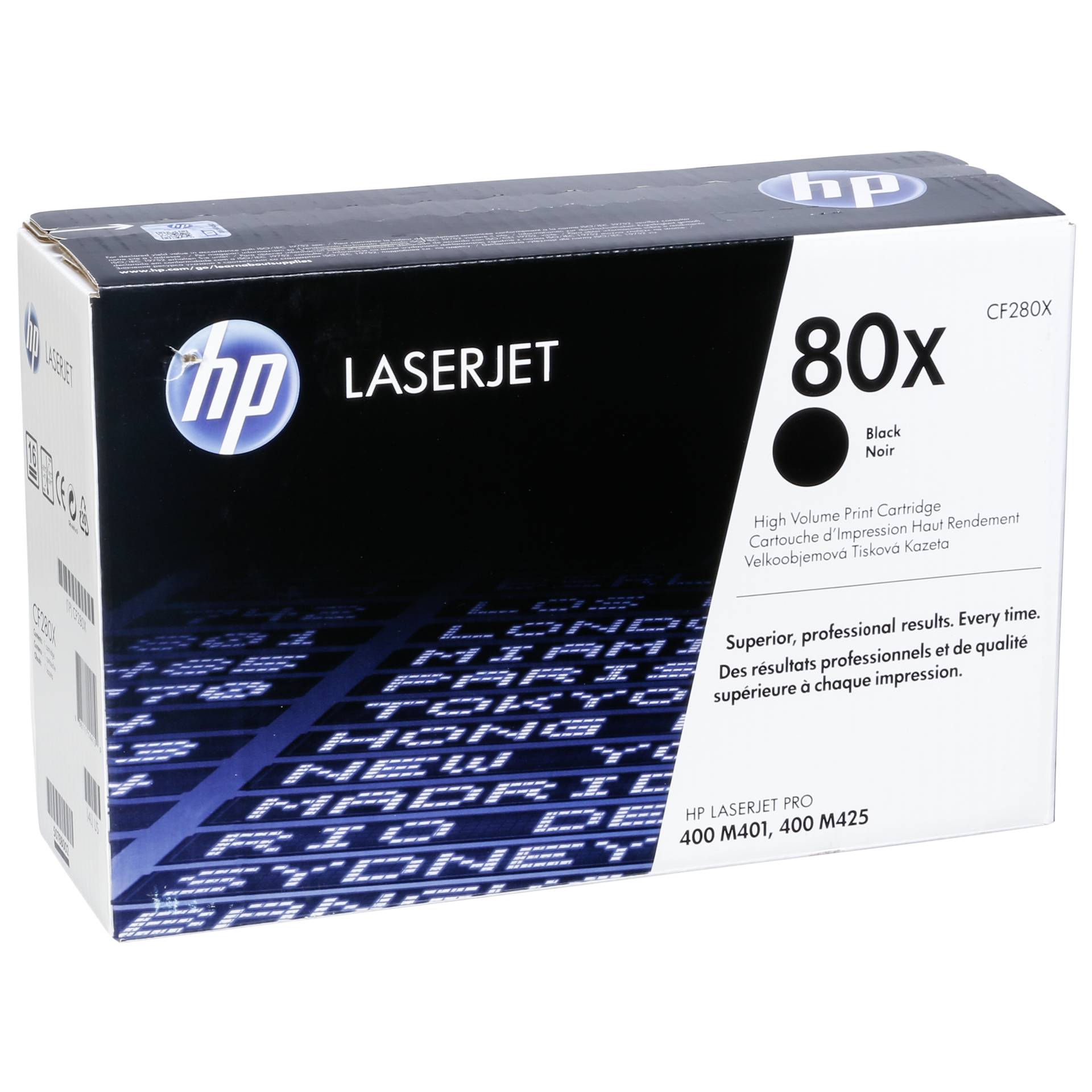 HP Toner 80X CF280X Schwarz Hohe Kapazitaet Drucker & Scanner