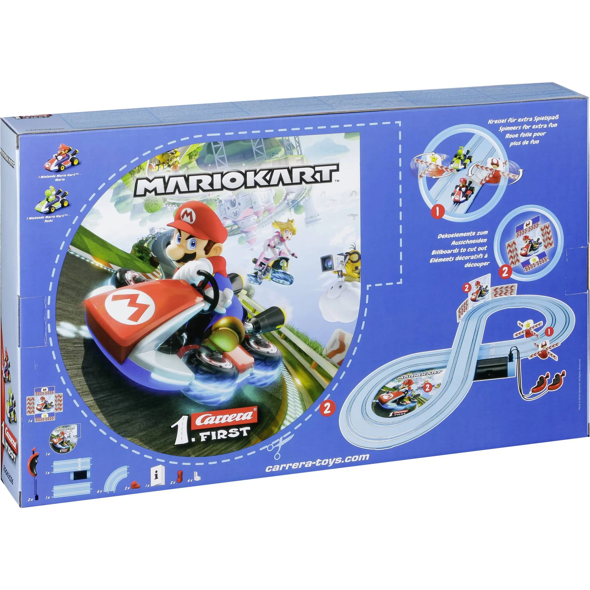 Carrera FIRST Nintendo Mario Kart 2 4 m 20063026 Elektronikspielzeug