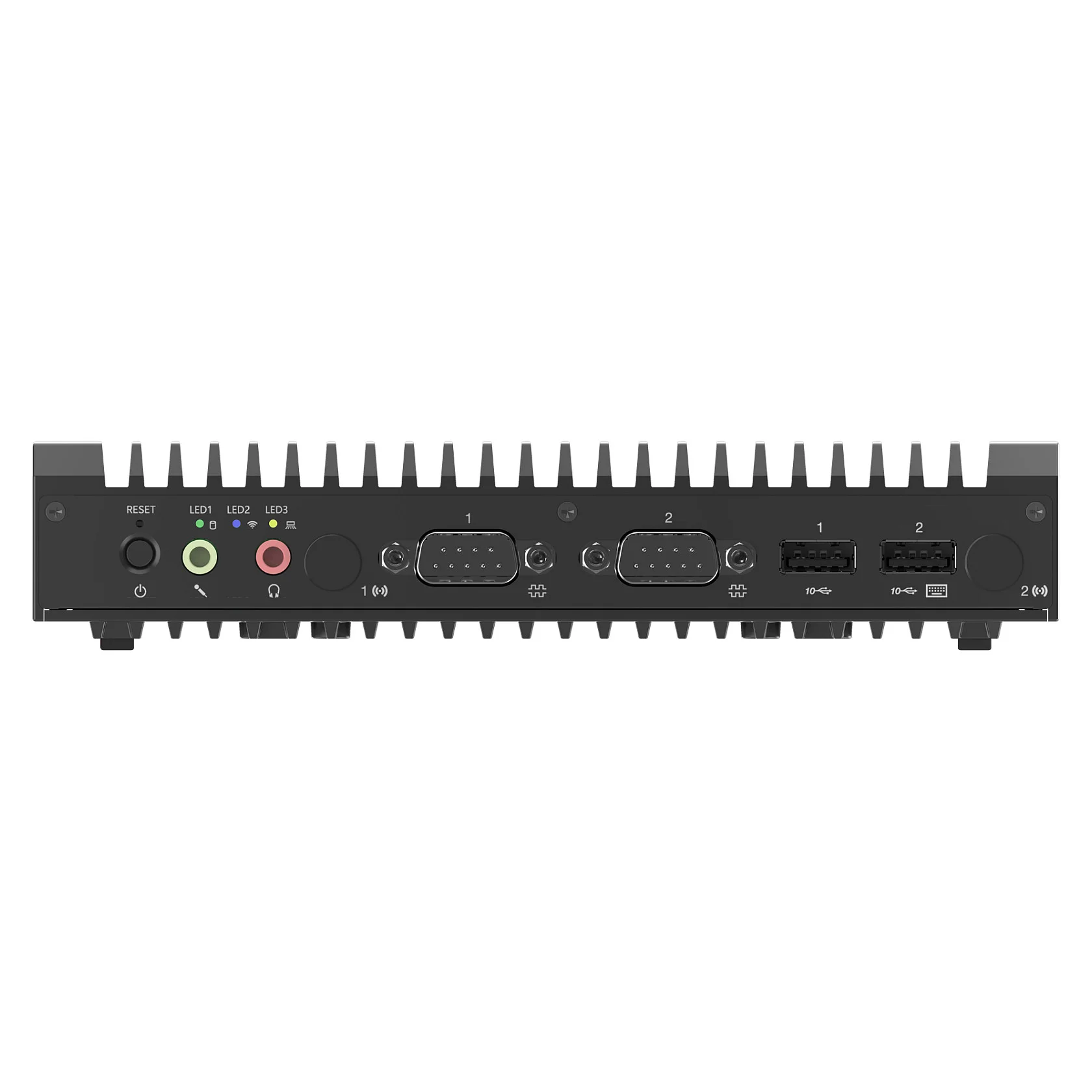 Lenovo ThinkEdge SE10 Intel Atom  x6425RE 8 GB DDR4 SDRAM 256 GB SSD Mini PC Mini PC Schwarz PC-Zubehoer