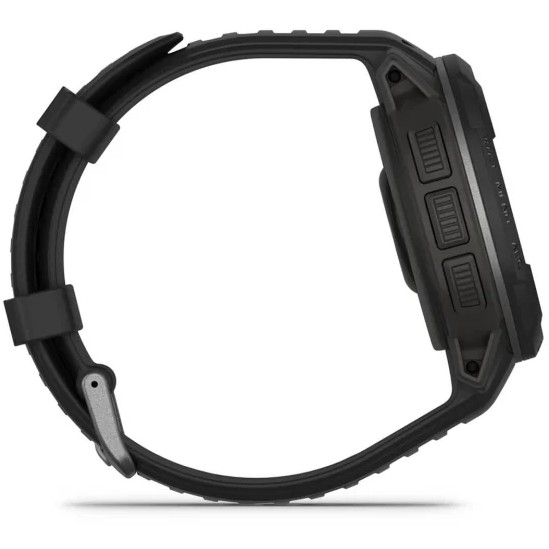 Garmin instinct  crossover schwarz silber Smartwatches & Fitnesstracker
