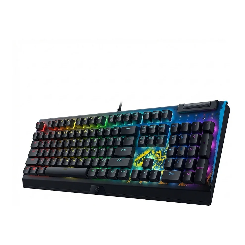 Razer BlackWidow V4 X yellow Switch Fortnite Ed  german Layout Tastaturen & Maeuse