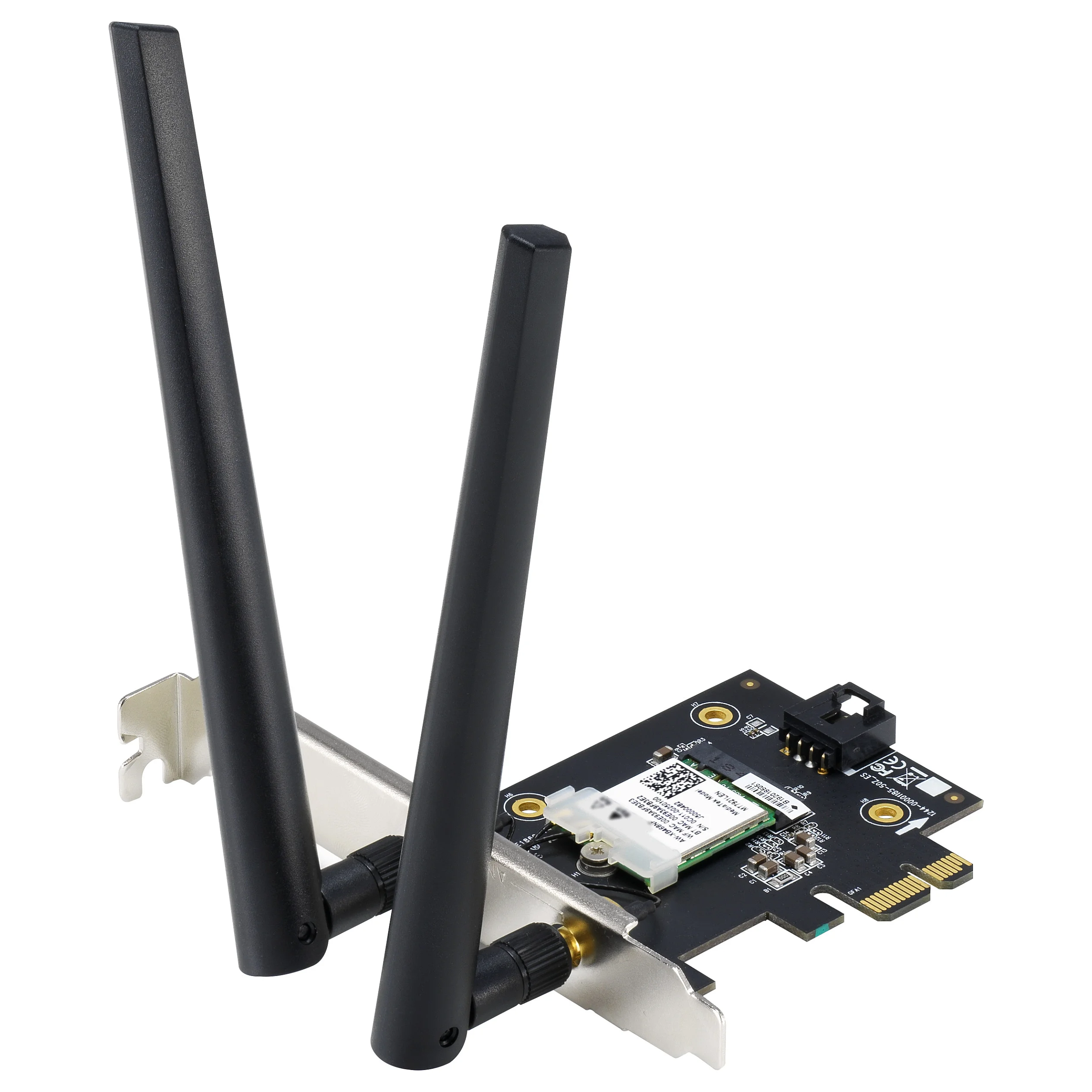 ASUS PCE AX1800 WLAN Bluetooth 5 2 PCIe Karte 1775 Mbit s   WLAN 6   Bluetooth 5 2   PCIe Netzwerk