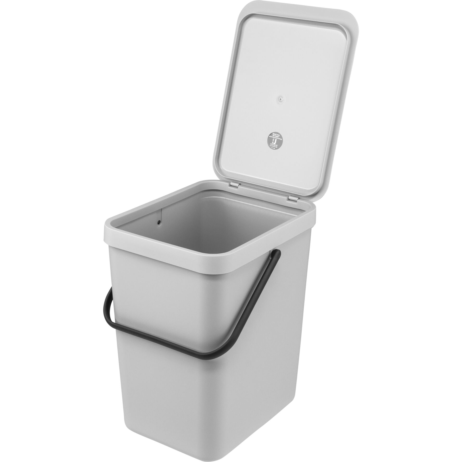 Brabantia Sort   Go Abfallbehael  Light Grey 25 L Muelleimer