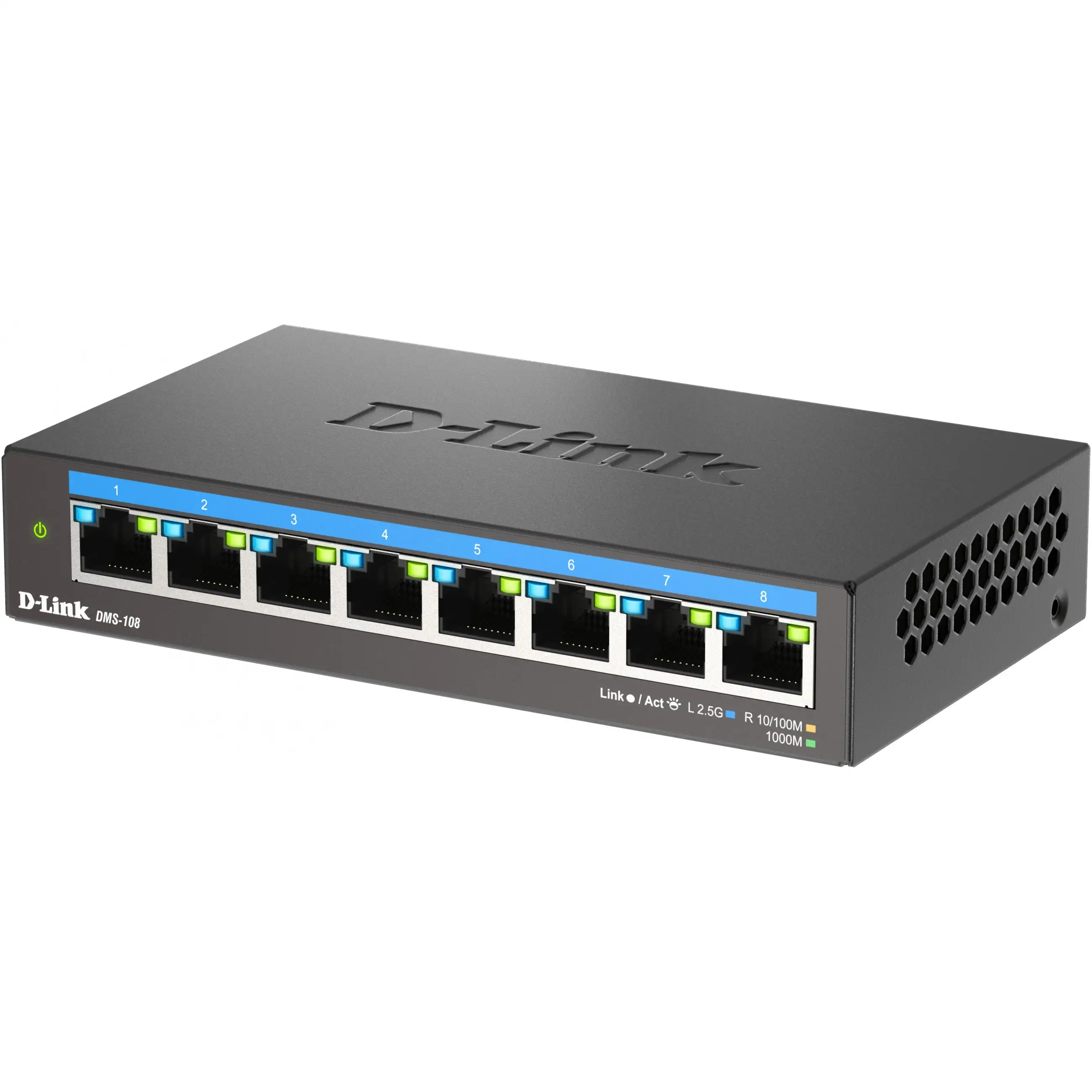 D Link 8 Port 2 5G Multi Gigabit Desktop Switch Netzwerk