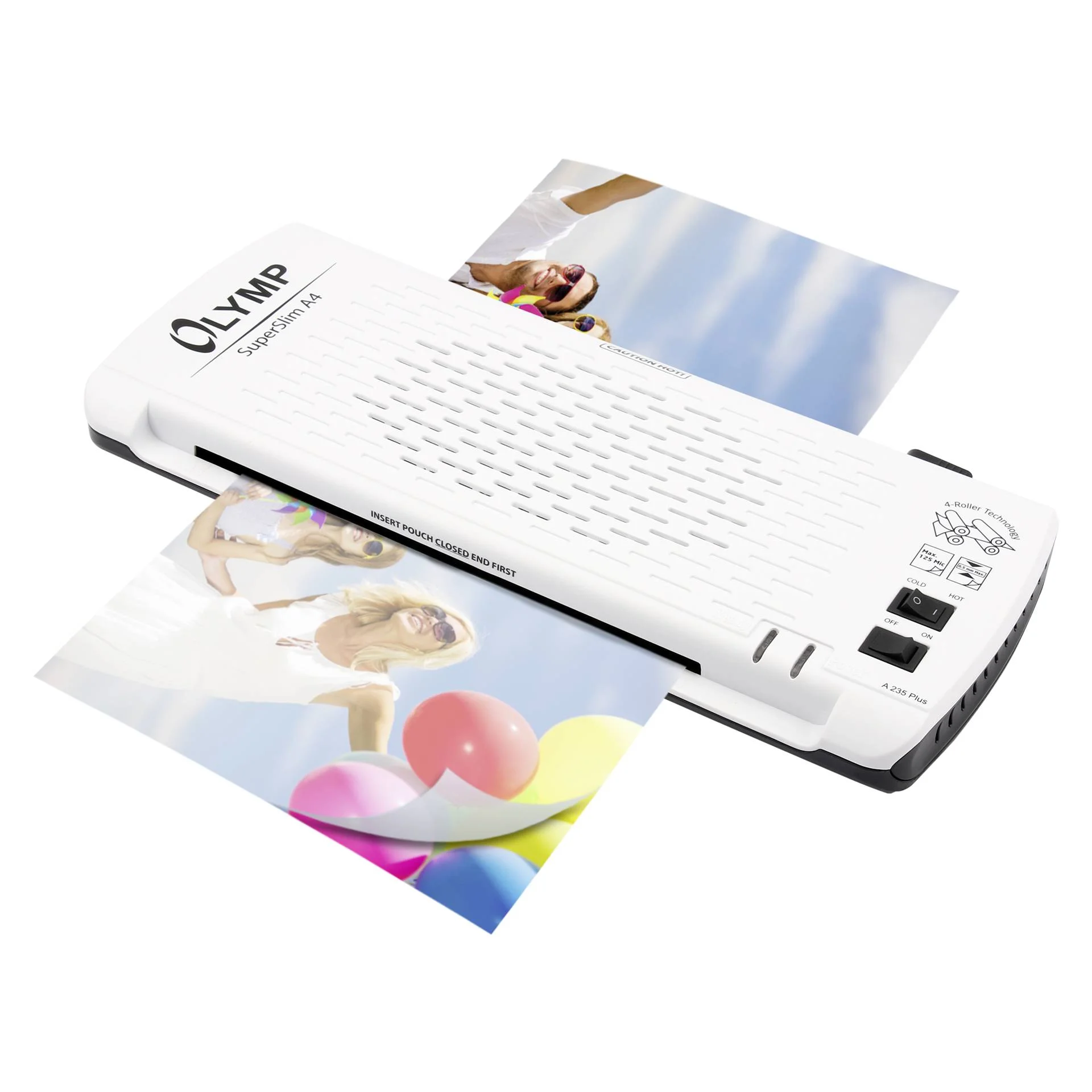 Olympia a 235 plus din a4 laminiergeraet weiss PC-Software & Zusatzgeraete