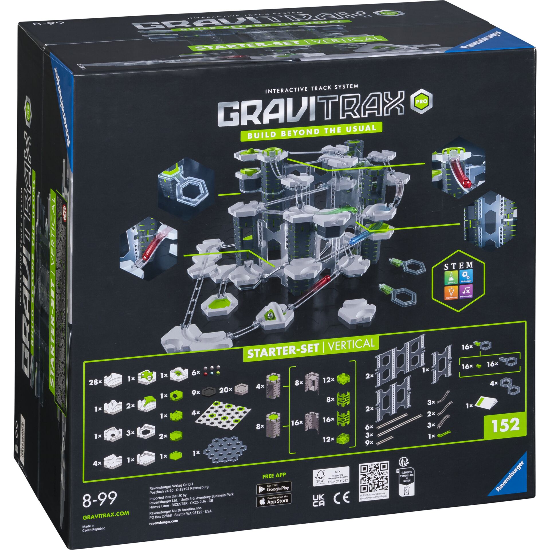 Ravensburger GraviTrax PRO Starter Set Vertical NEU 2023 Spielwaren