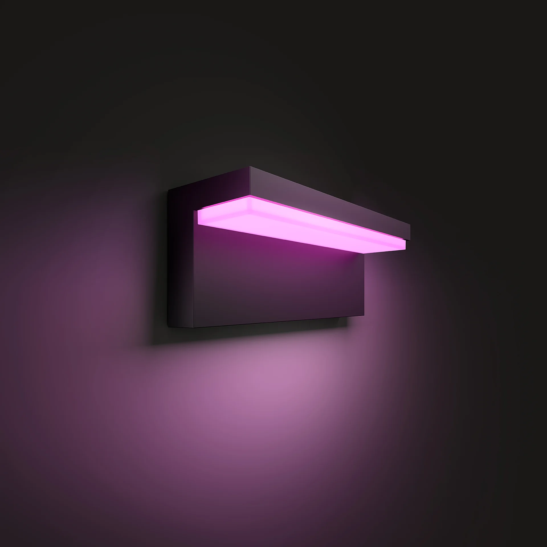 Philips Hue Nyro Wandleuchte 1000lm  schwarz  WACA Leuchtmittel & Lampen