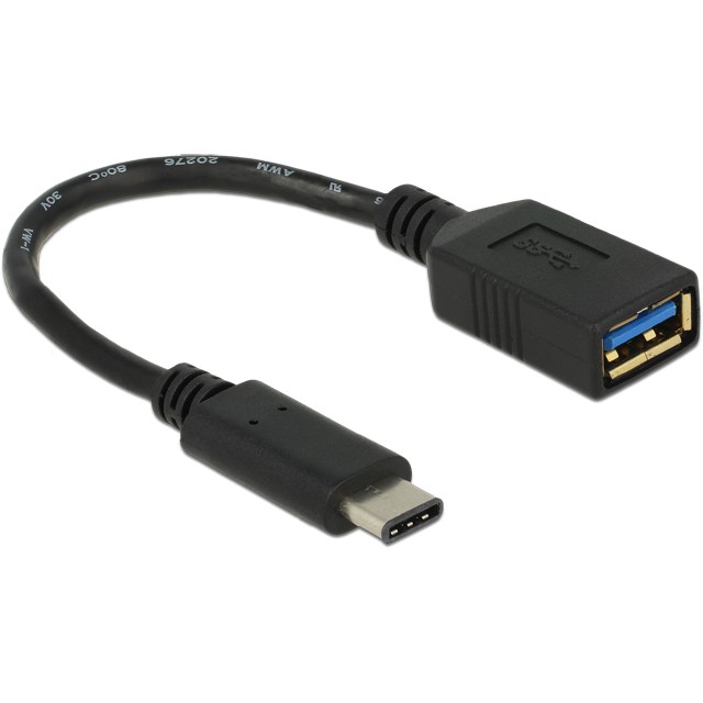 DeLOCK usb c   usb 3 1  st bu  adapter schwarz PC-Zubehoer