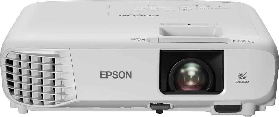 Epson  1920x1080  EB FH06 3 LCD Portable 3500 Lumen 16 9 VGA HDMI CompositeVideo Speaker Full HD White 28 37dB Video & Audio