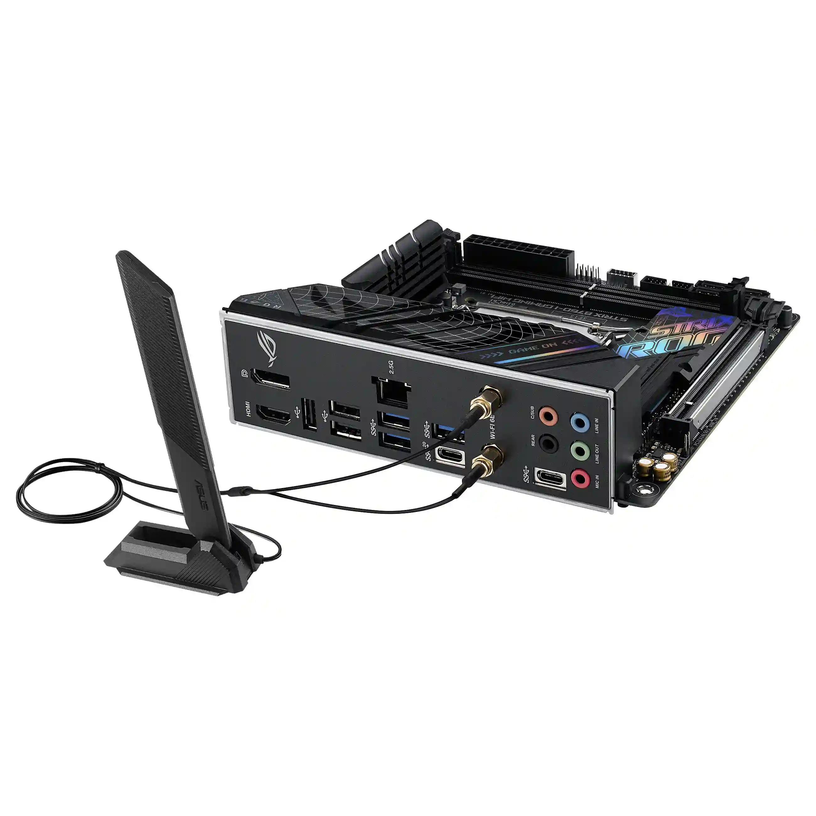 ASUS 1700 MB ROG STRIX B760 I GAMING WIFI DDR5 ITX PC-Zubehoer