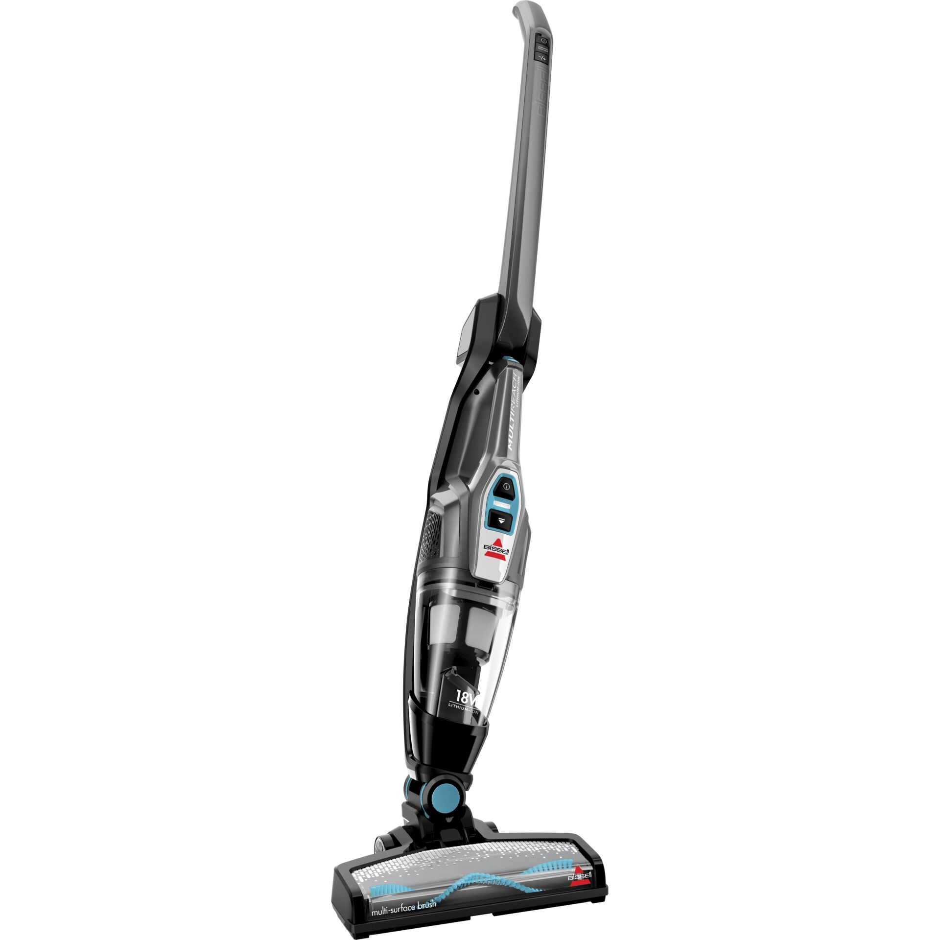 Bissell MultiReach Essential 2 in 1 Stabstaubsauger Akku Nass Beutellos 0 45 l 100 W Schwarz  Titan Staubsauger & Reiniger