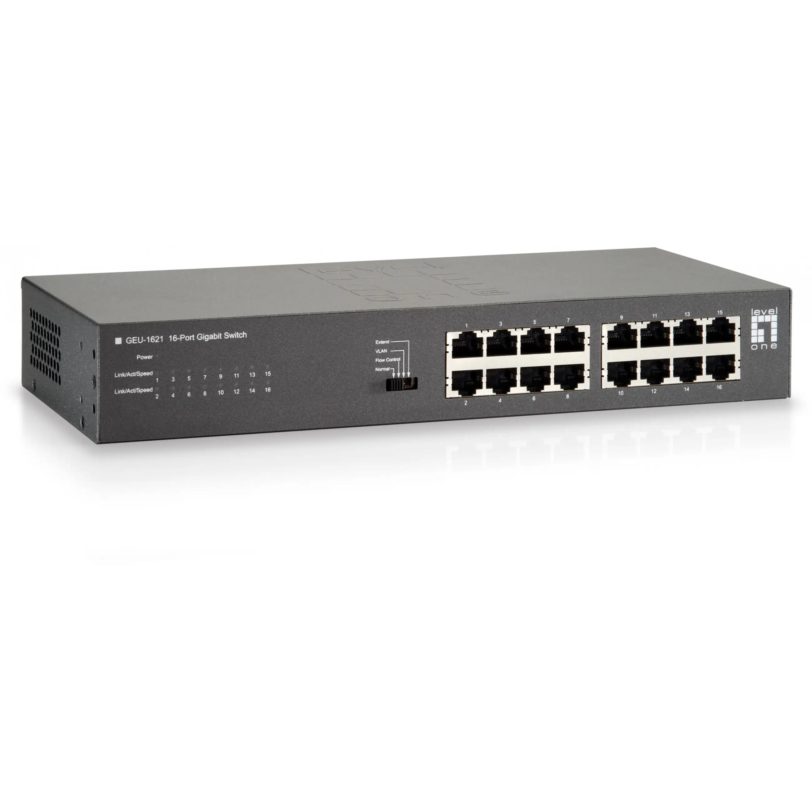 LevelOne 16 Port Gigabit Switch Netzwerk