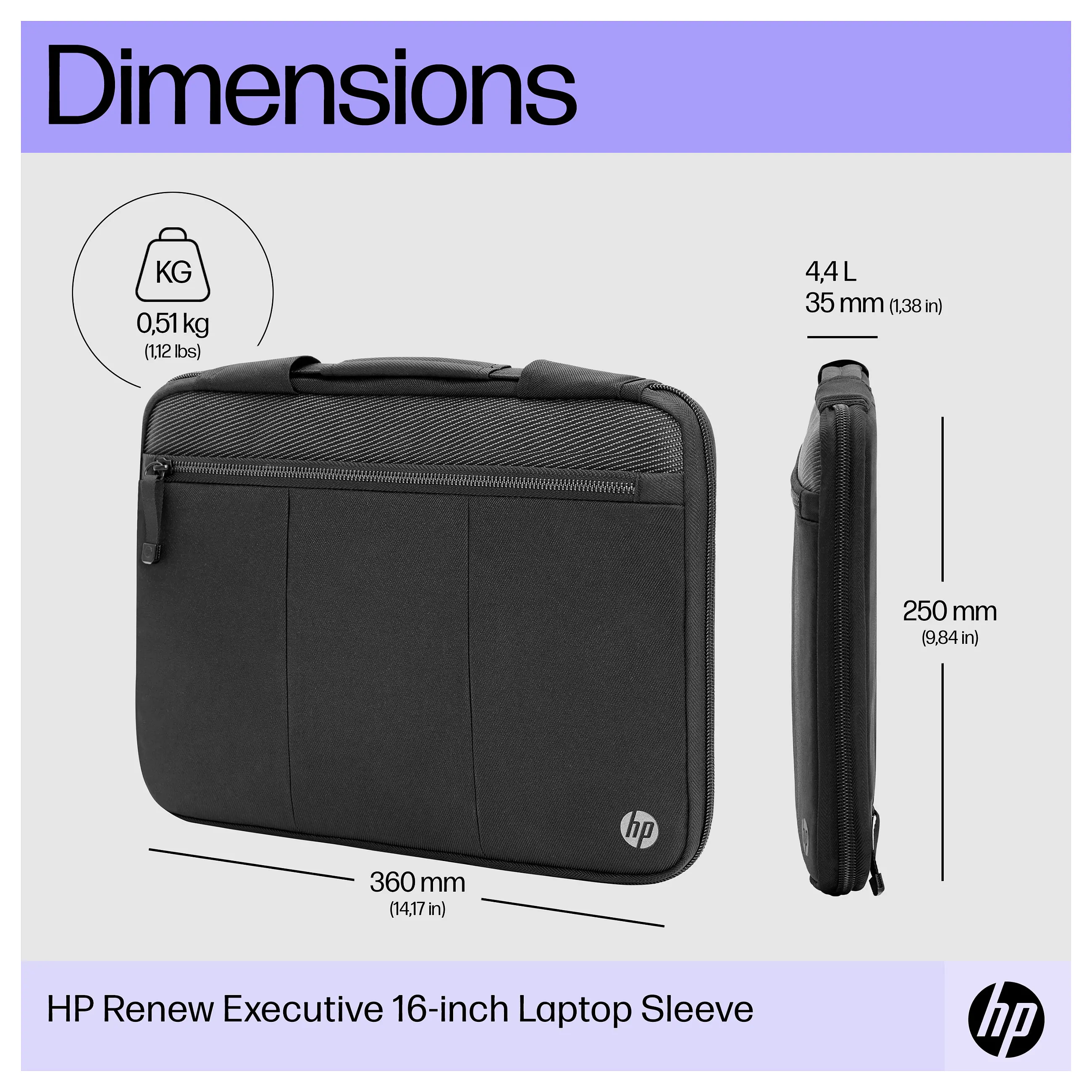 HP Renew Executive Laptophuelle  14 Zoll  Notebook & Tablet Zubehoer