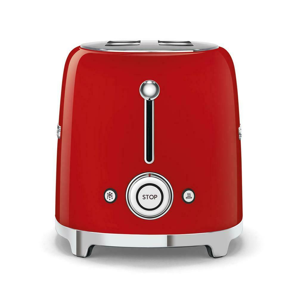 SMEG tsf01rdeu toaster 2 scheiben rot Kuechenkleingeraete