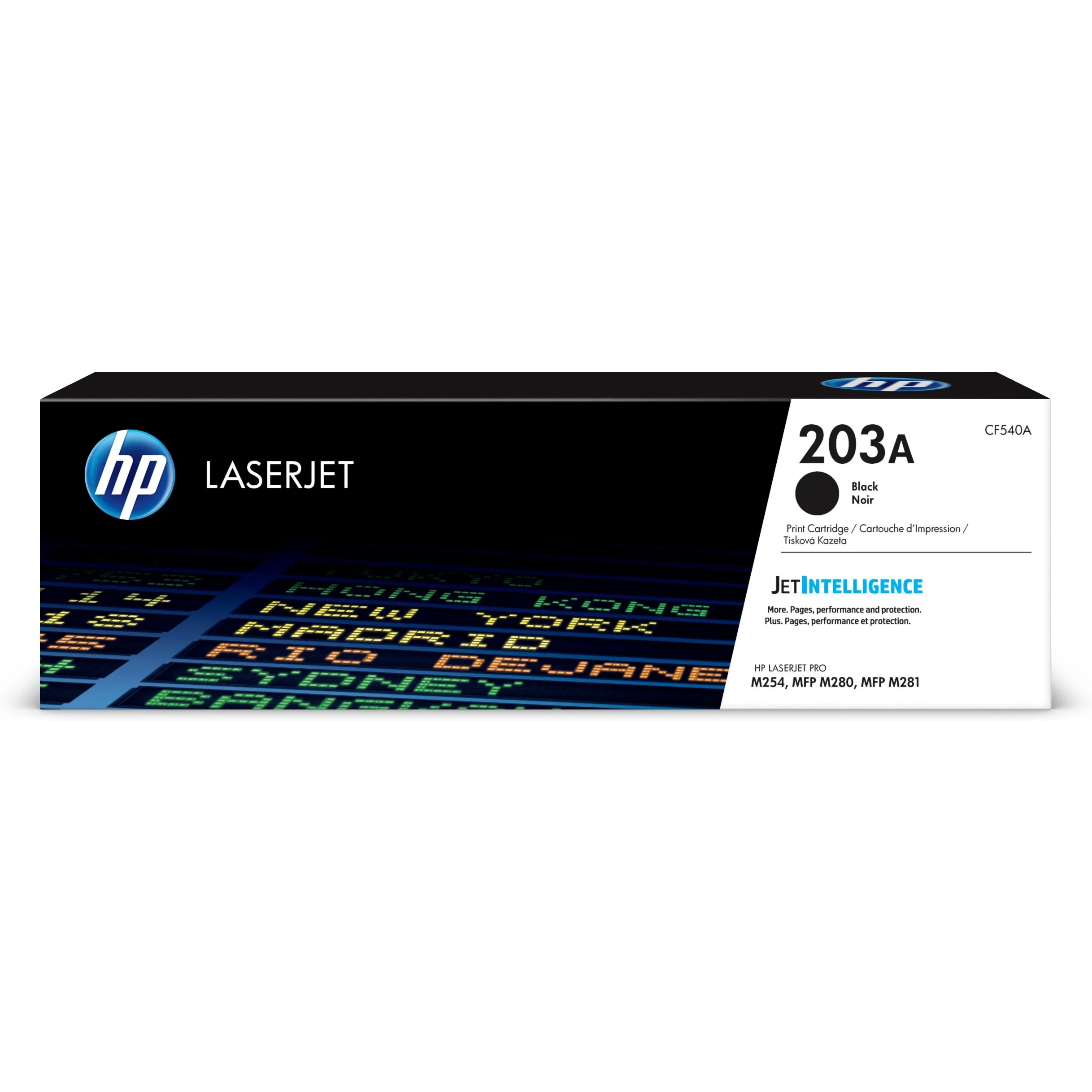 HP Toner 203A CF540A Schwarz Drucker & Scanner
