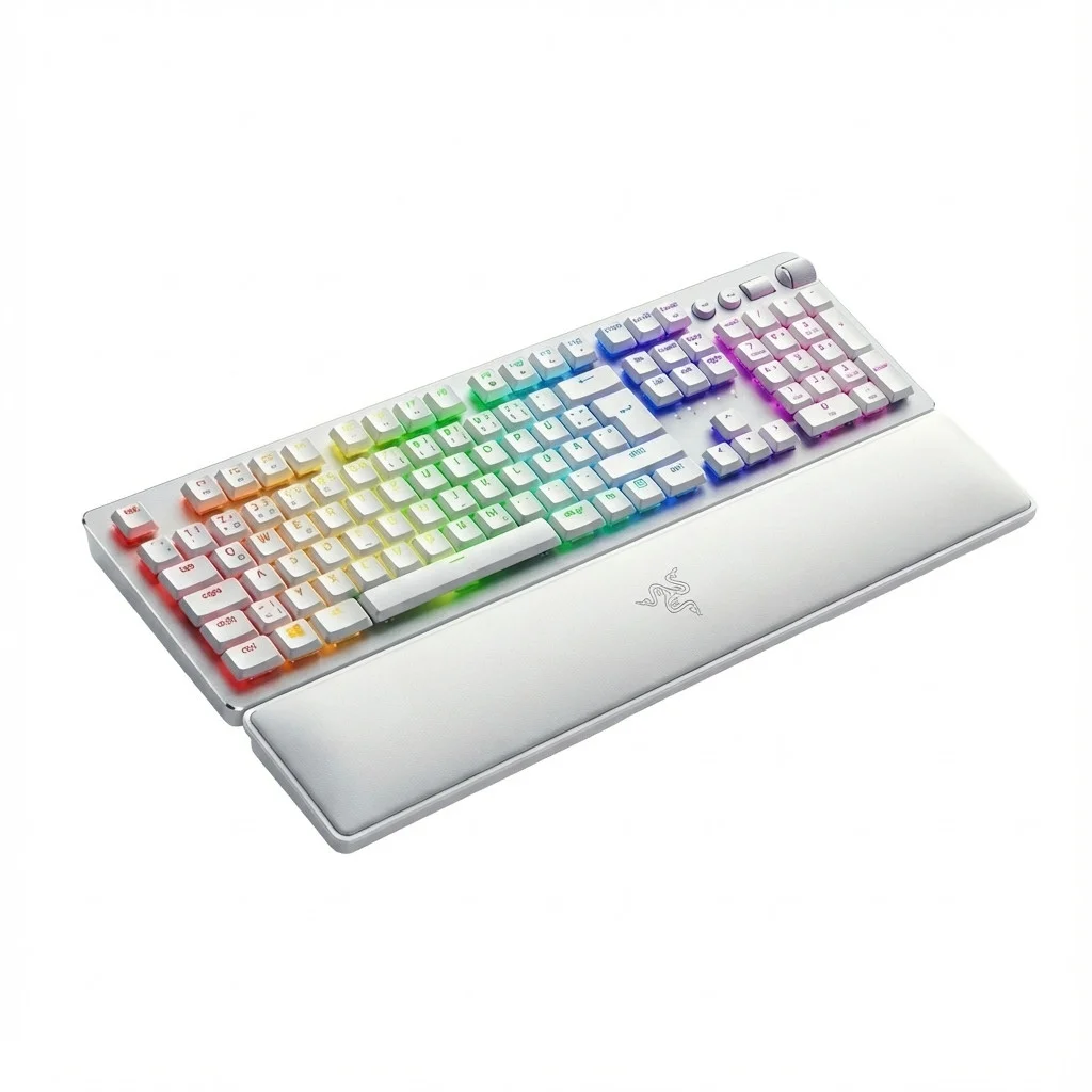 Razer BlackWidow V4 Low profile HyperSpeed orange Switch german Layout Tastaturen & Maeuse