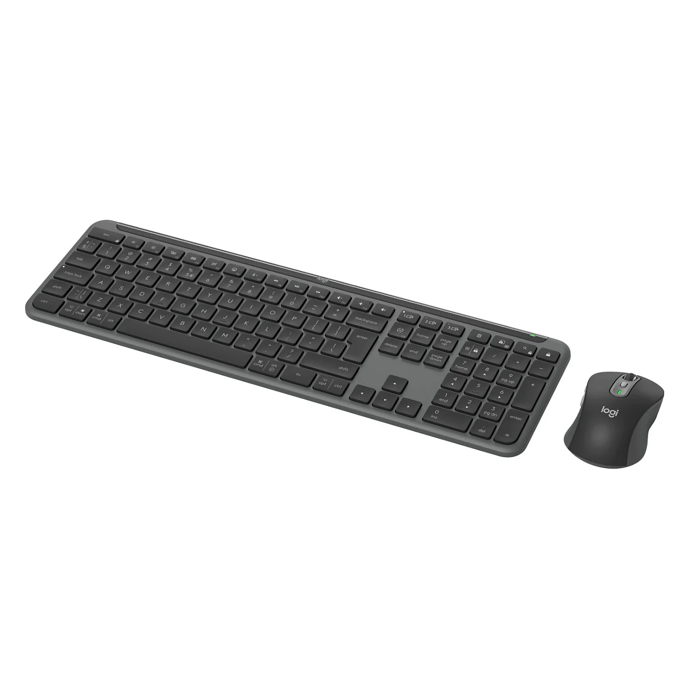 Logitech NL MK950 Signature Slim Combo Desktopset US Layout Tastaturen & Maeuse