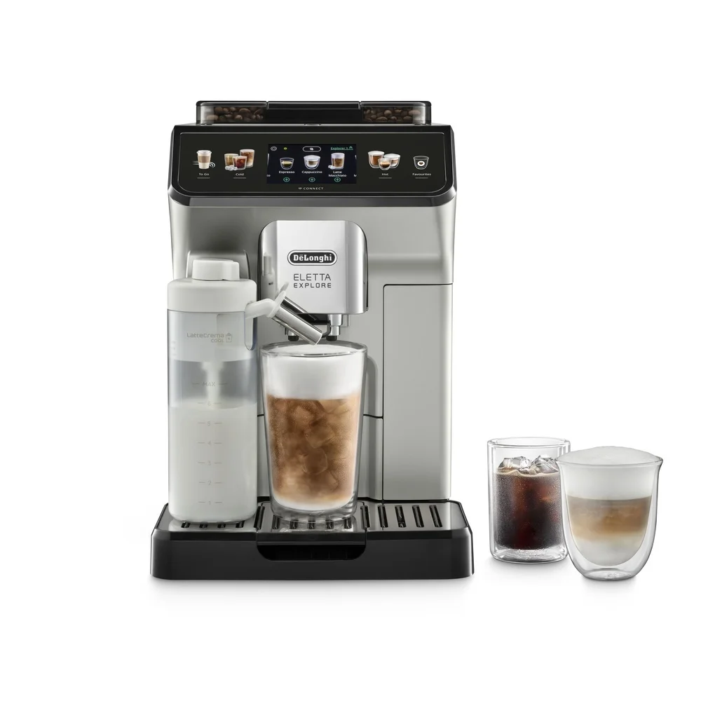 De Longhi Kaffeevollautomat Eletta Explore Cold Brew ECAM 450 65 S Kaffeemaschinen