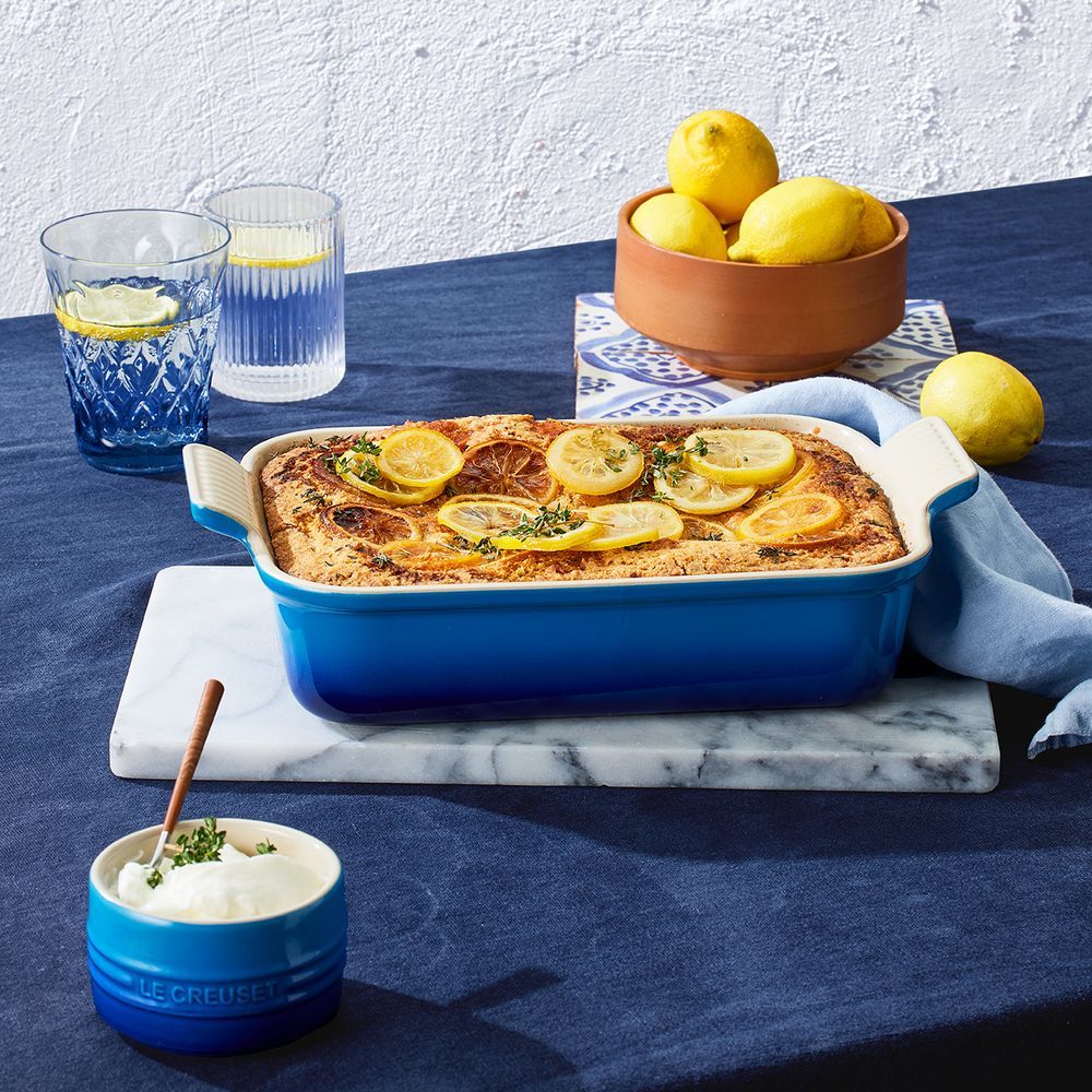 Le Creuset Auflaufform Tradition  26 x 19 cm  azure Kueche