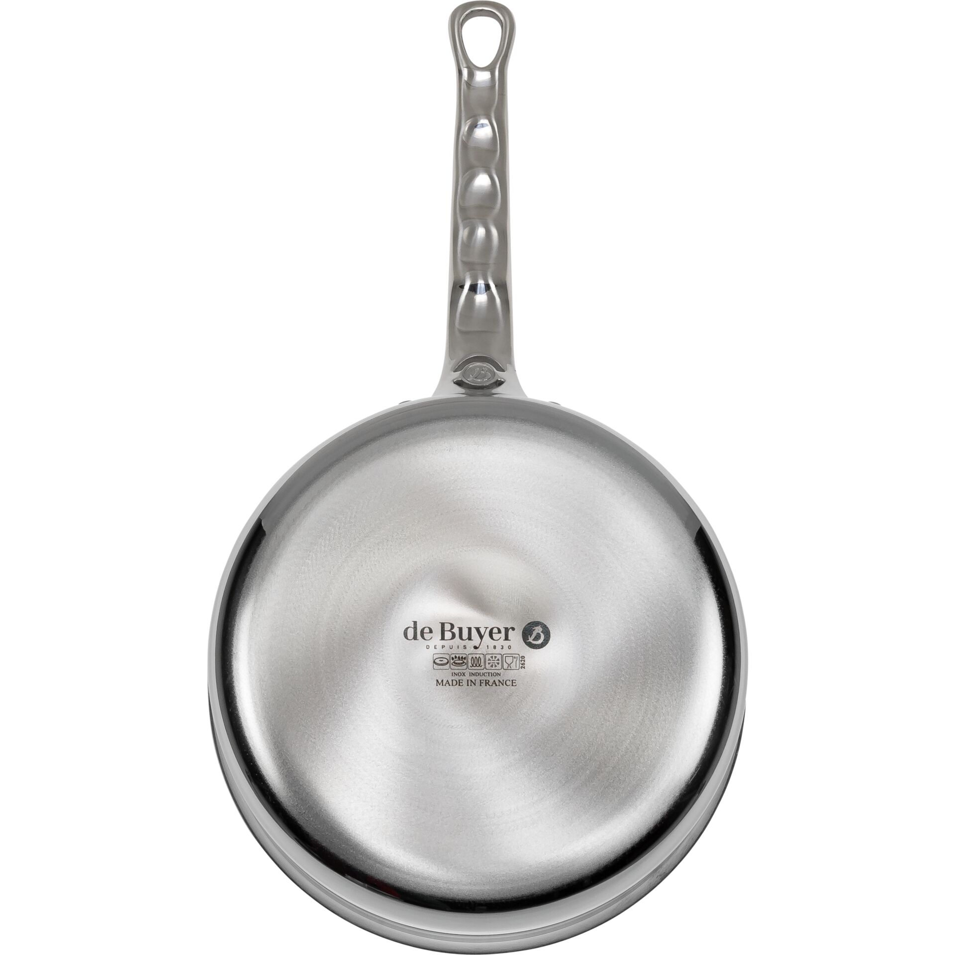 De Buyer Affinity Kasserolle Edelstahl mit Deckel 18 cm Pfannen & Toepfe