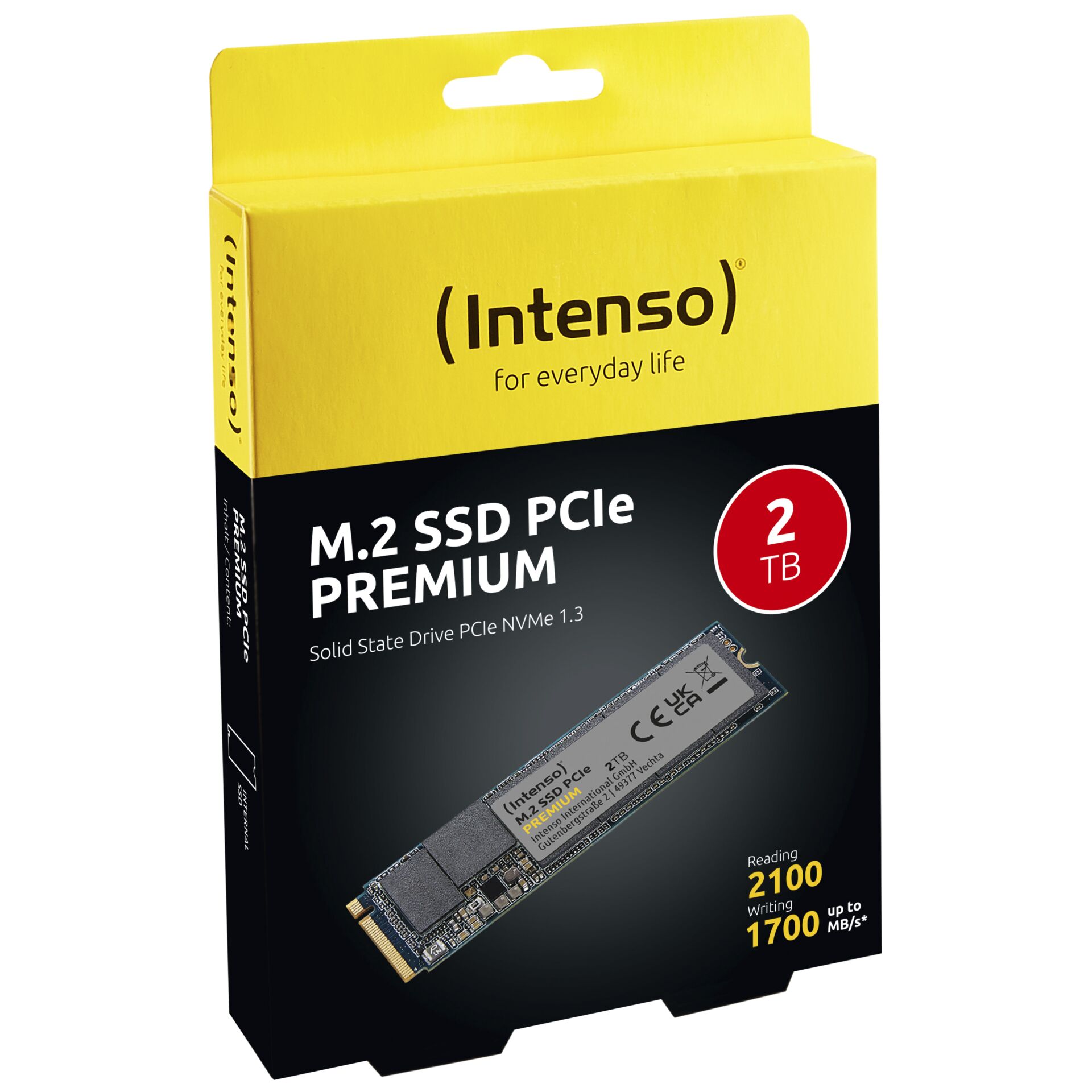 Intenso M 2 SSD Premium 2TB PCIe NVMe Speichermedien