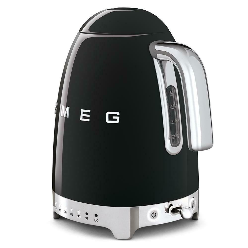 SMEG wasserkocher 50s style klf04bleu  schwarz Kuechenkleingeraete