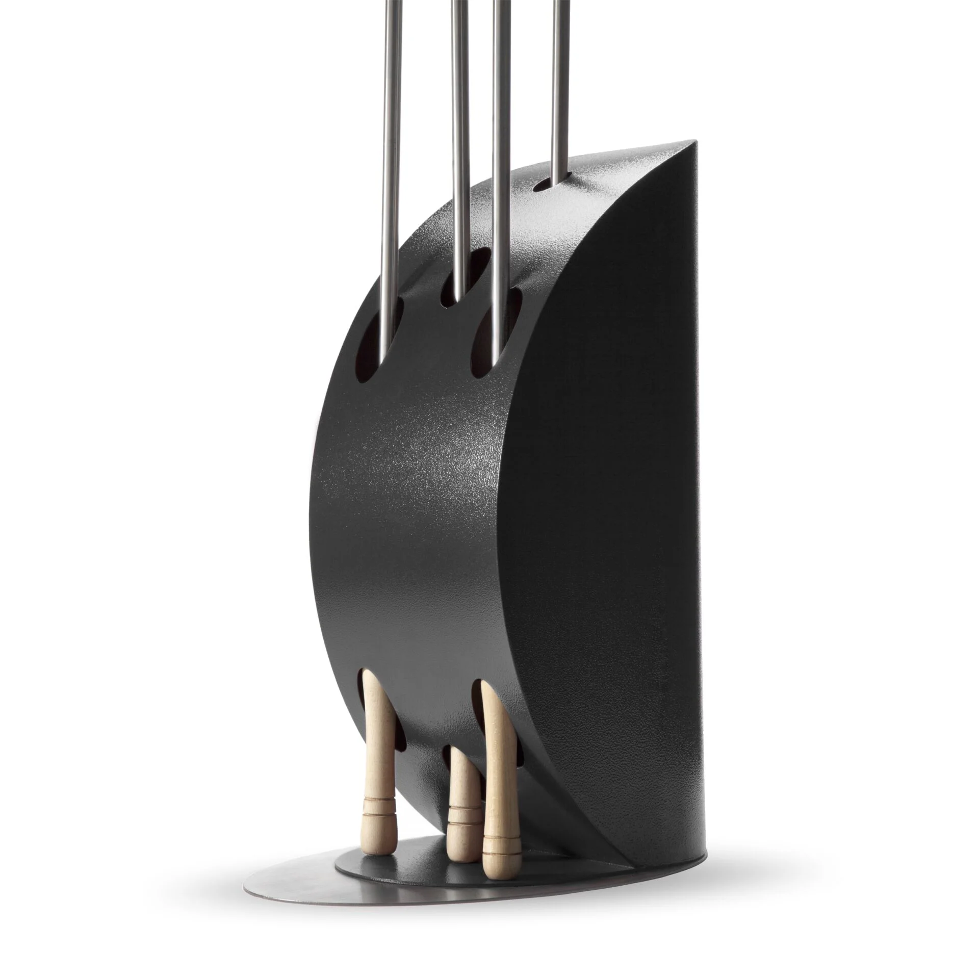 Alfa Forni Schaufelhalter Vela Silber Schwarz Grills