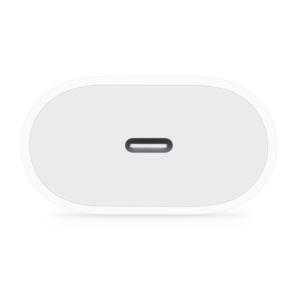 Apple Netzladegeraet 20 Watt USB C  weiss PC-Zubehoer