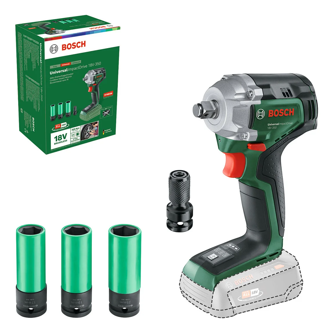 Bosch UniversalImpactDrive 18V  350 Heimwerken & Garten