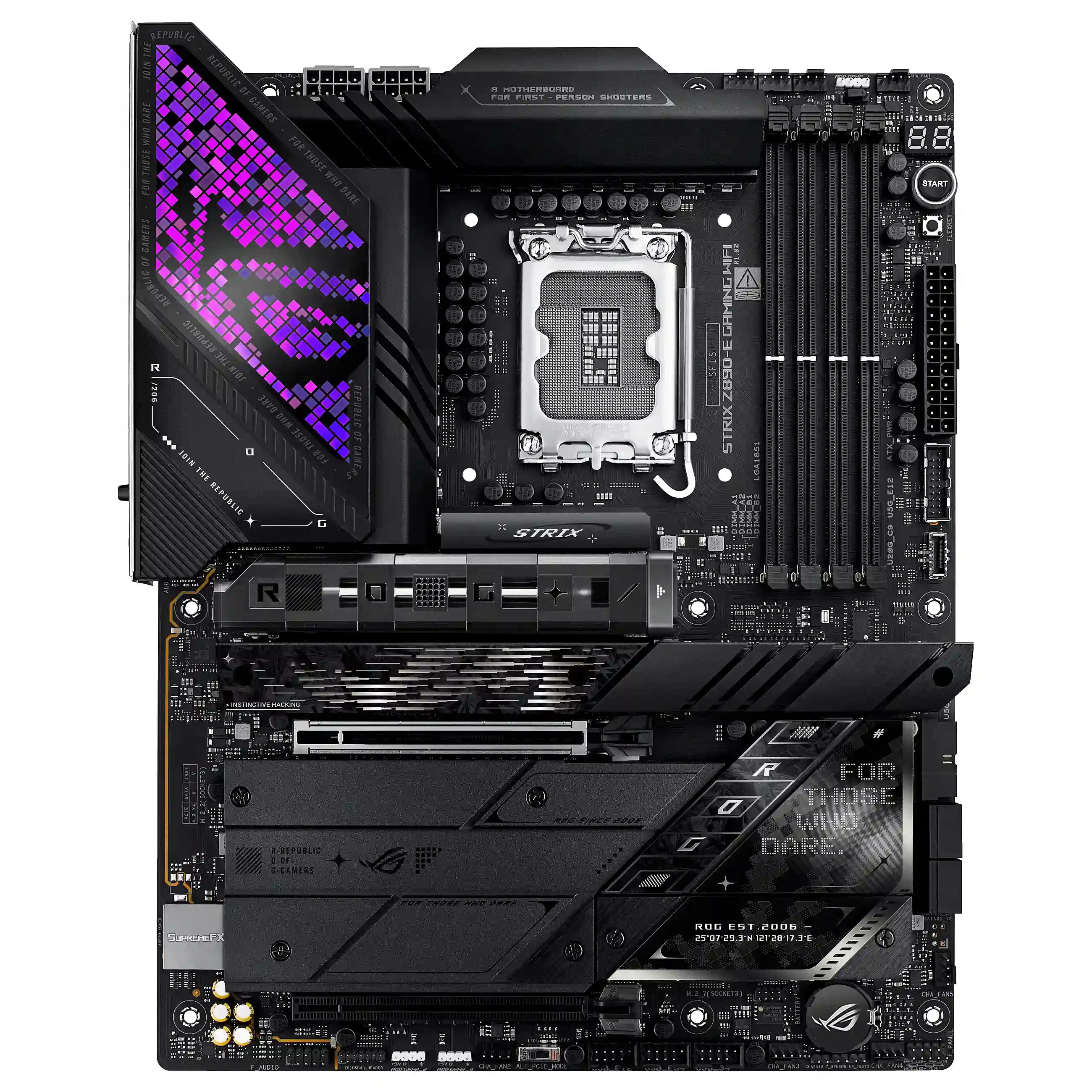 ASUS ROG STRIX Z890 E GAMING WIFI Intel Z890 LGA 1851  Socket V1  ATX PC-Zubehoer