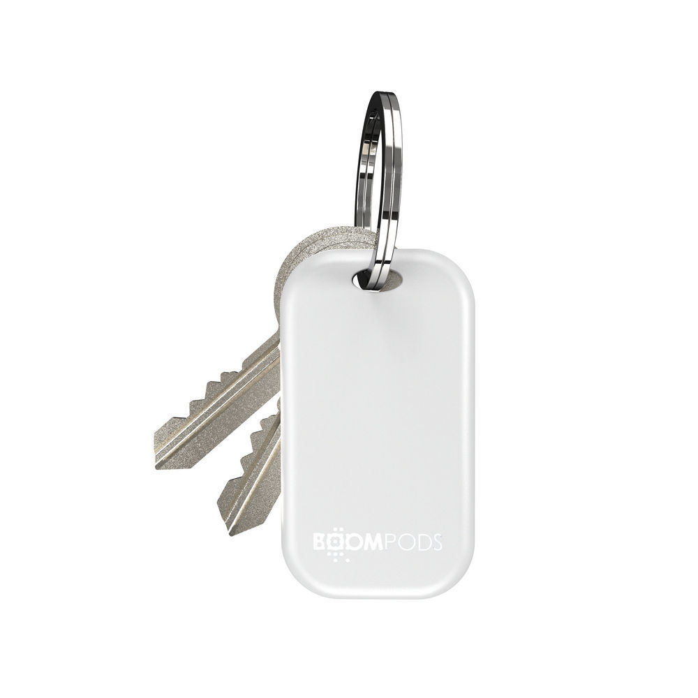 Boompods Boomtag Smart Tracker  Weiss Notebook & Tablet Zubehoer