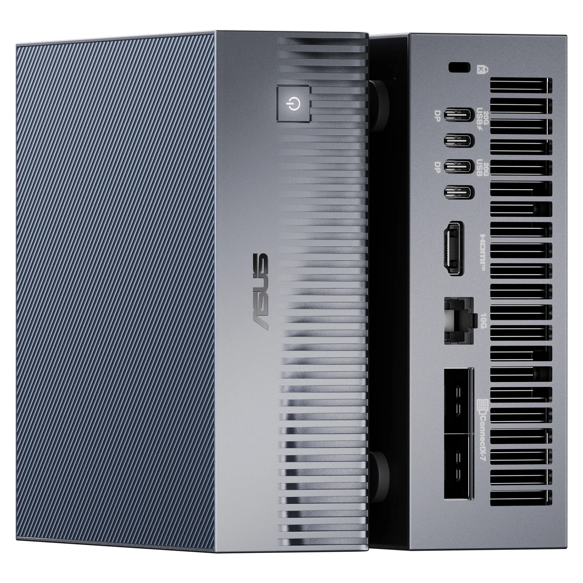 ASUS Ascent GX10 GX10 GG0003BN GB10 128 GB LPDDR5x SDRAM Mini PC Mini PC Grau PC-Zubehoer