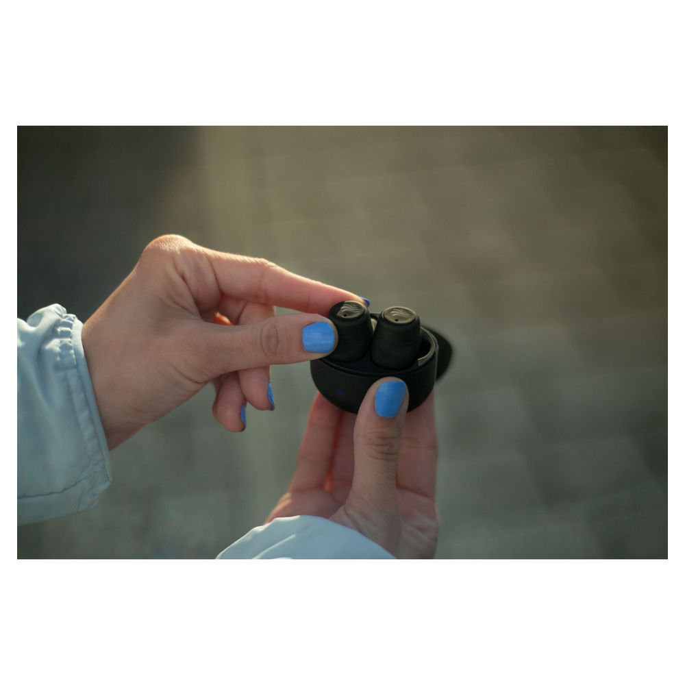 Boompods True Wireless In Ear Kopfhoerer Tide Soundwave schwarz