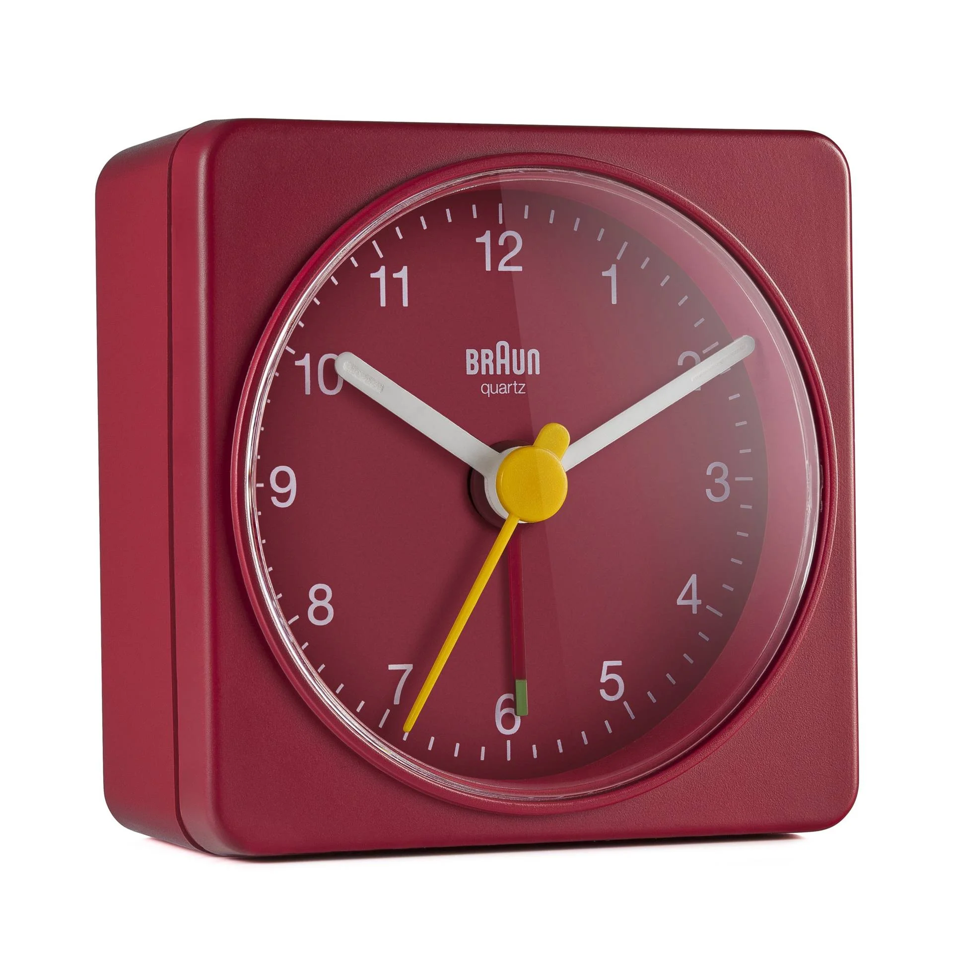 Braun BC 02 R Quarzwecker rot Uhren