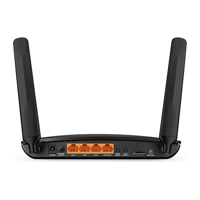 TP Link TL MR150 WLAN Router Schnelles Ethernet Einzelband 2 4GHz 4G Schwarz