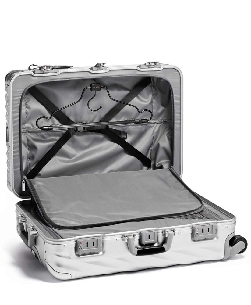 TUMI 4 Rollen Trolley M 19 Degree Aluminium  66cm  Silver Taschen & Rucksaecke