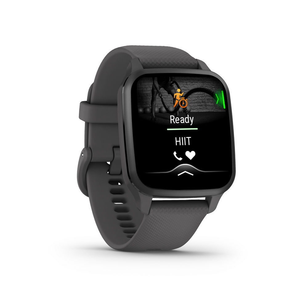 Garmin Venu Sq 2 grau anthrazit Smartwatches & Fitnesstracker