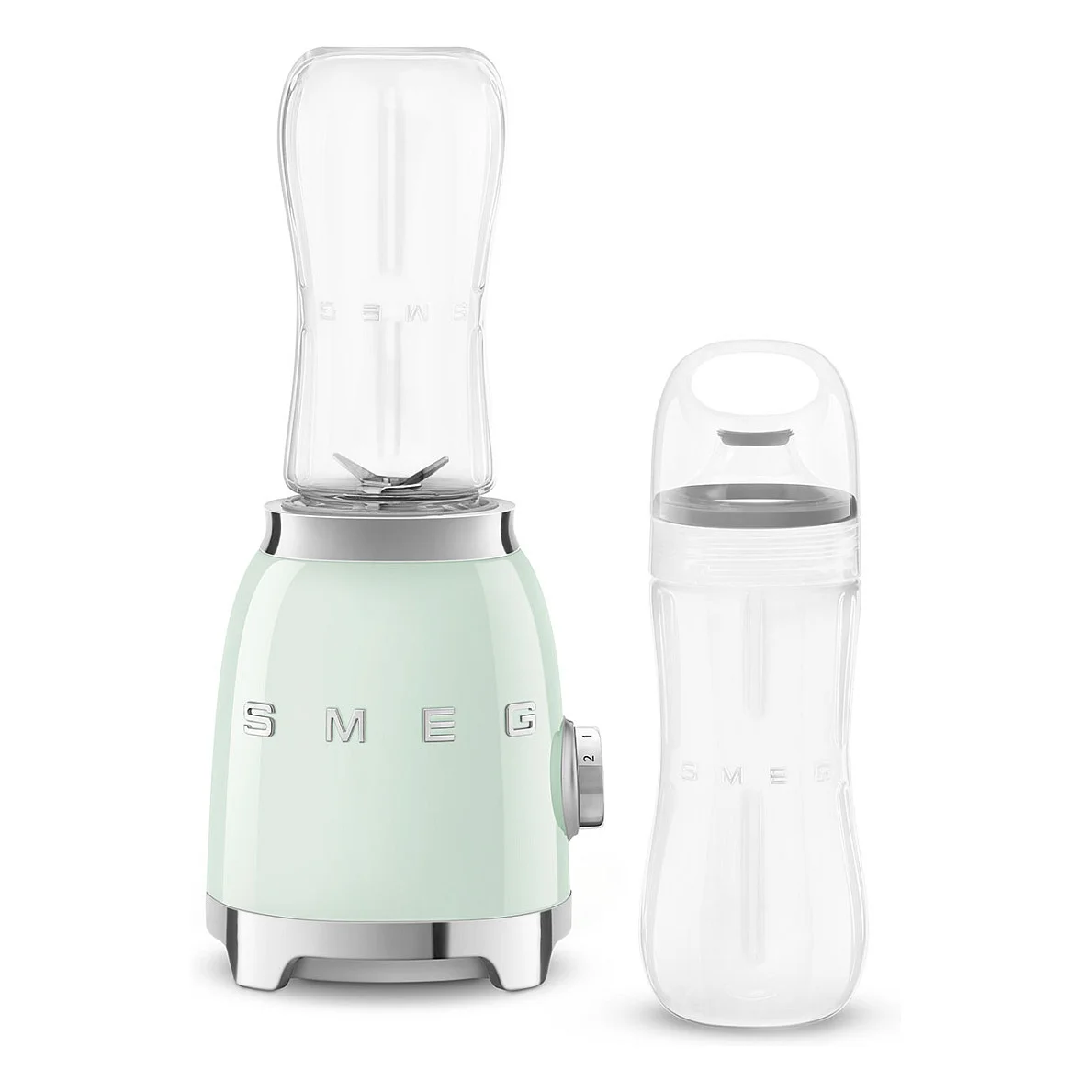 SMEG pbf01pgeu mixer aus edelstahl  pastellgrn Kuechenkleingeraete